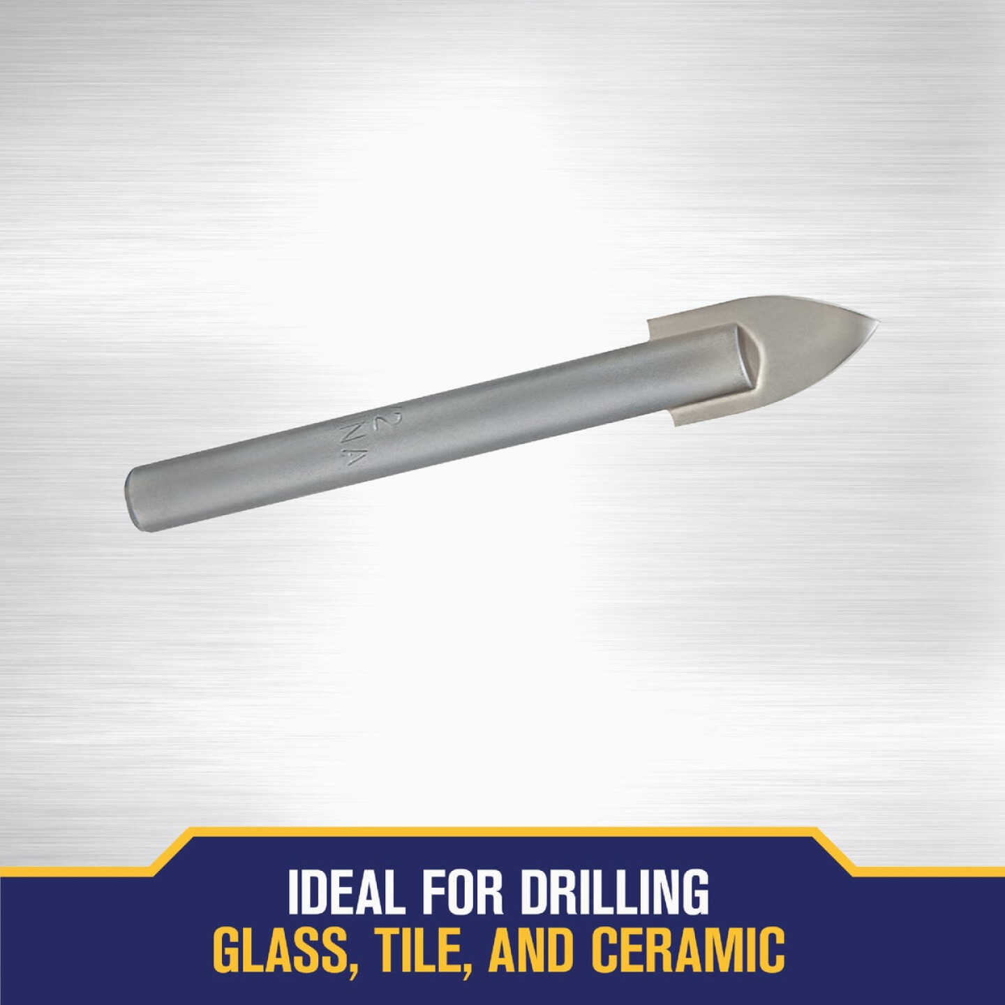 Irwin 1/2 In. x 6-1/4 In. Carbide Glass & Tile Drill Bit Image 3