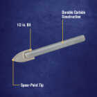 Irwin 1/2 In. x 6-1/4 In. Carbide Glass & Tile Drill Bit Image 2