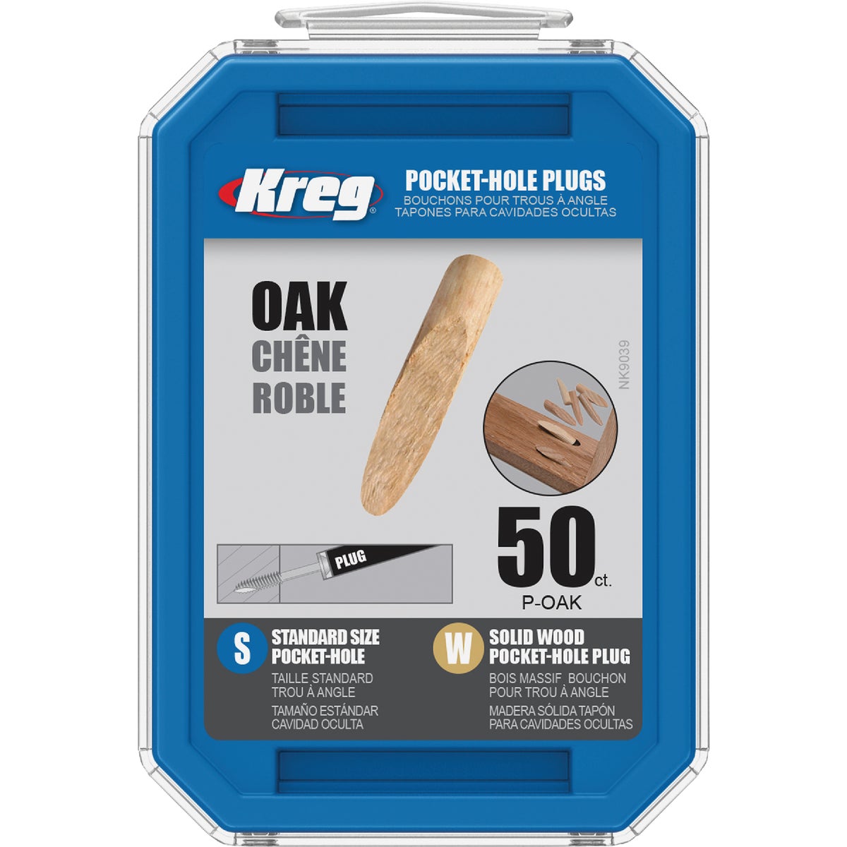 Kreg Oak Solid Wood Pocket Hole Plugs (50-Count) Image 2