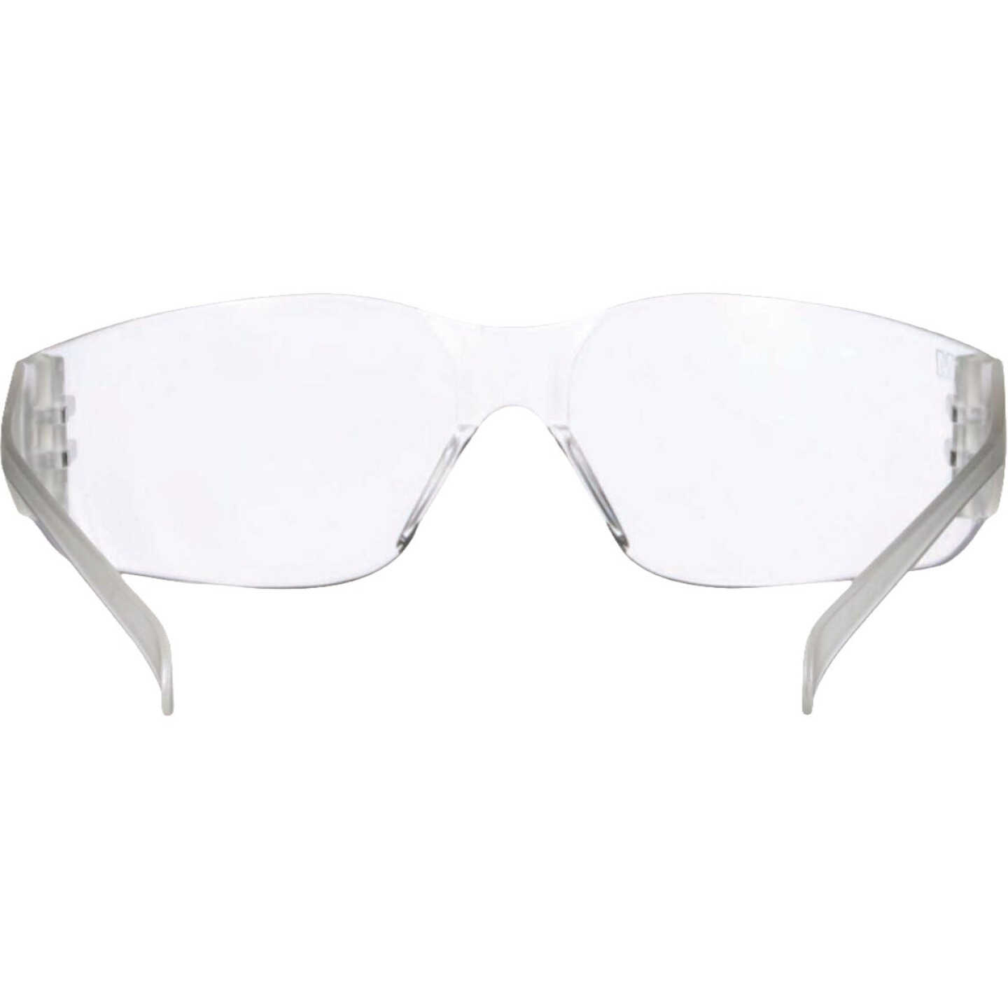 3M Clear Frame Safety Glasses with Anti-Scratch Clear Lenses Image 4