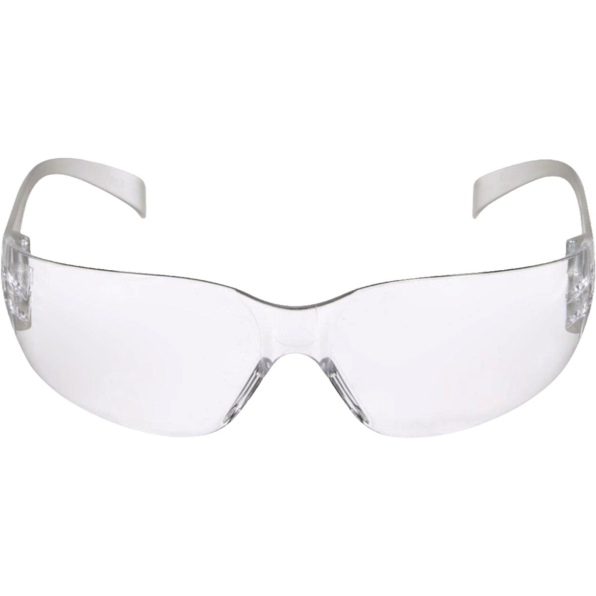 3M Clear Frame Safety Glasses with Anti-Scratch Clear Lenses