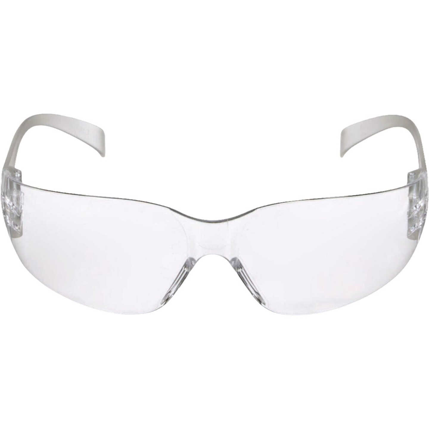 3M Clear Frame Safety Glasses with Anti-Scratch Clear Lenses Image 1