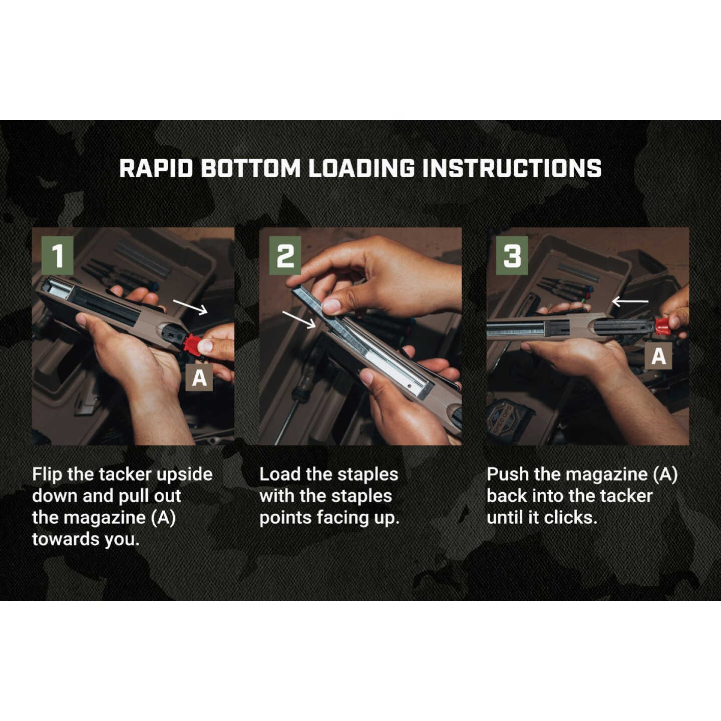 Spec Ops Heavy Duty Staple Gun Image 3