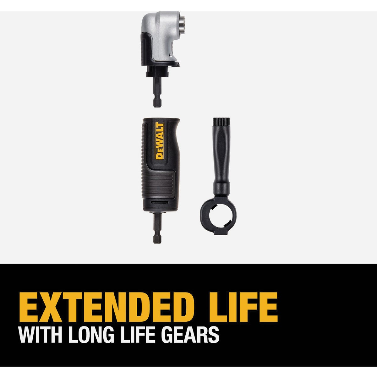 DEWALT FlexTorq 2-In-1 Modular Right Angle Attachment Image 3