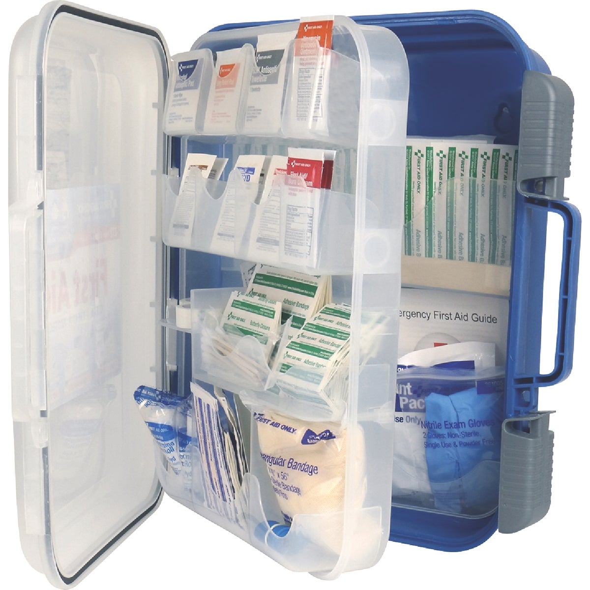 First Aid Only 50-Person Bulk Clear Front First Aid Kit (272-Piece) Image 2