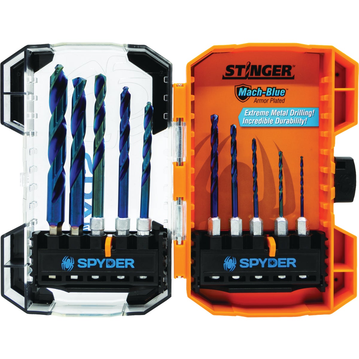 Spyder HSS Twist Drill Bit Set (10-Piece)