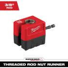 Milwaukee SHOCKWAVE 3/8 In. Impact Duty Threaded Rod Nut Runner Image 1
