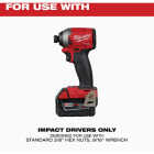 Milwaukee SHOCKWAVE 3/8 In. Impact Duty Threaded Rod Nut Runner Image 4