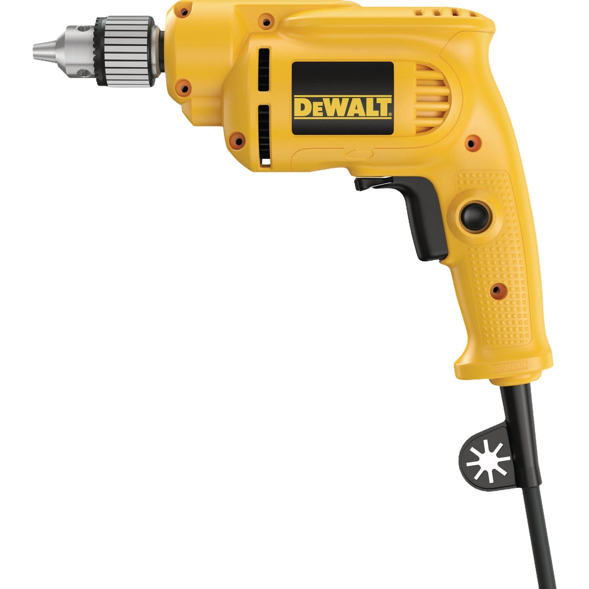 DEWALT 3/8 In. 7A Variable Speed Keyed Electric Drill (Tool Only)