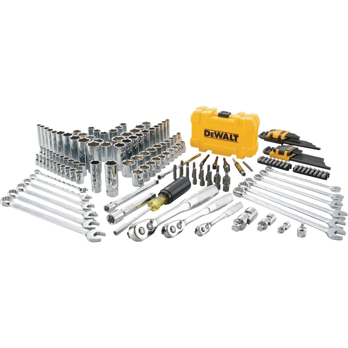 DEWALT SAE & Metric Mechanic's Tool & Socket Set (168-Piece) Image 5