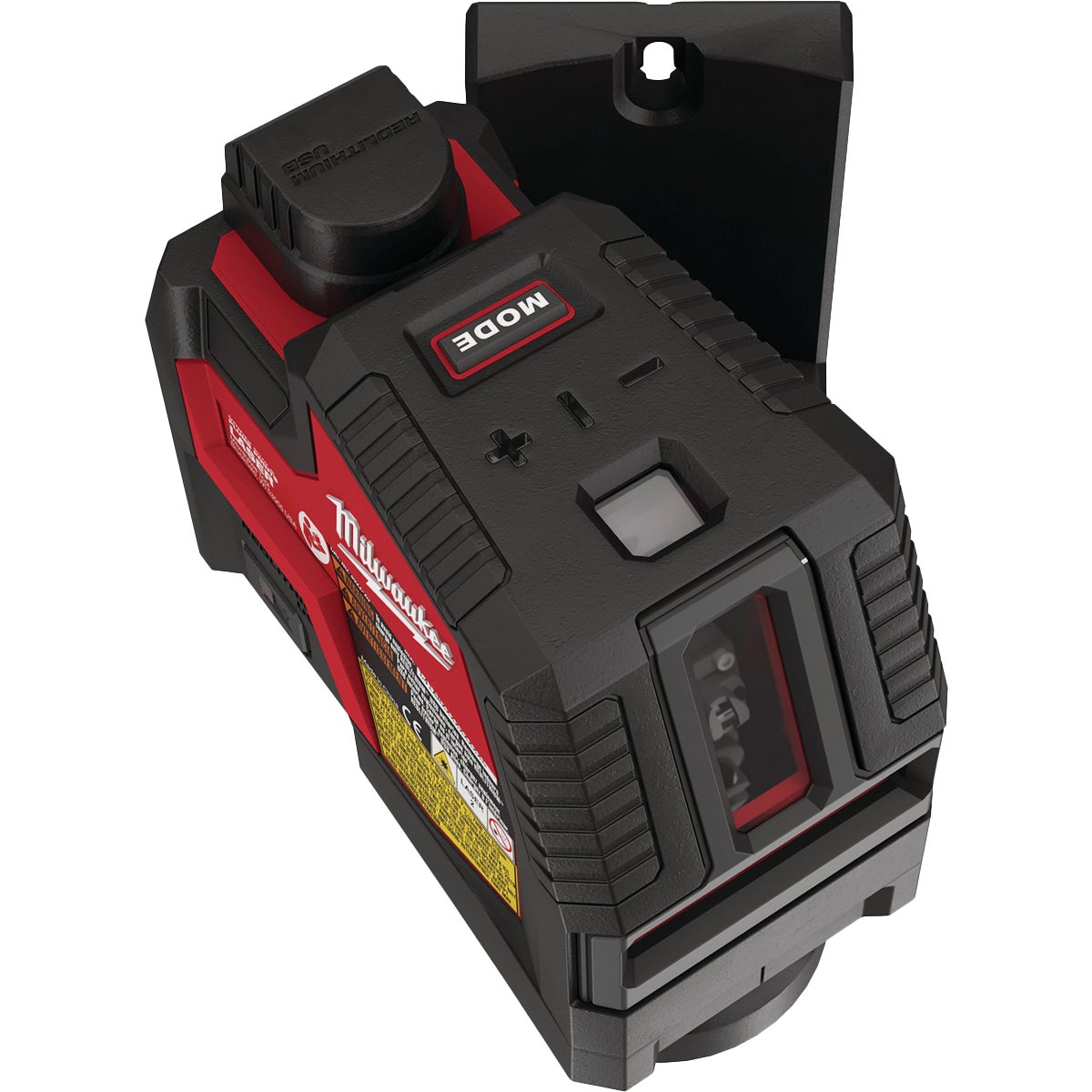 Milwaukee USB Rechargeable Green Cross Line & Plumb Points Laser Image 4