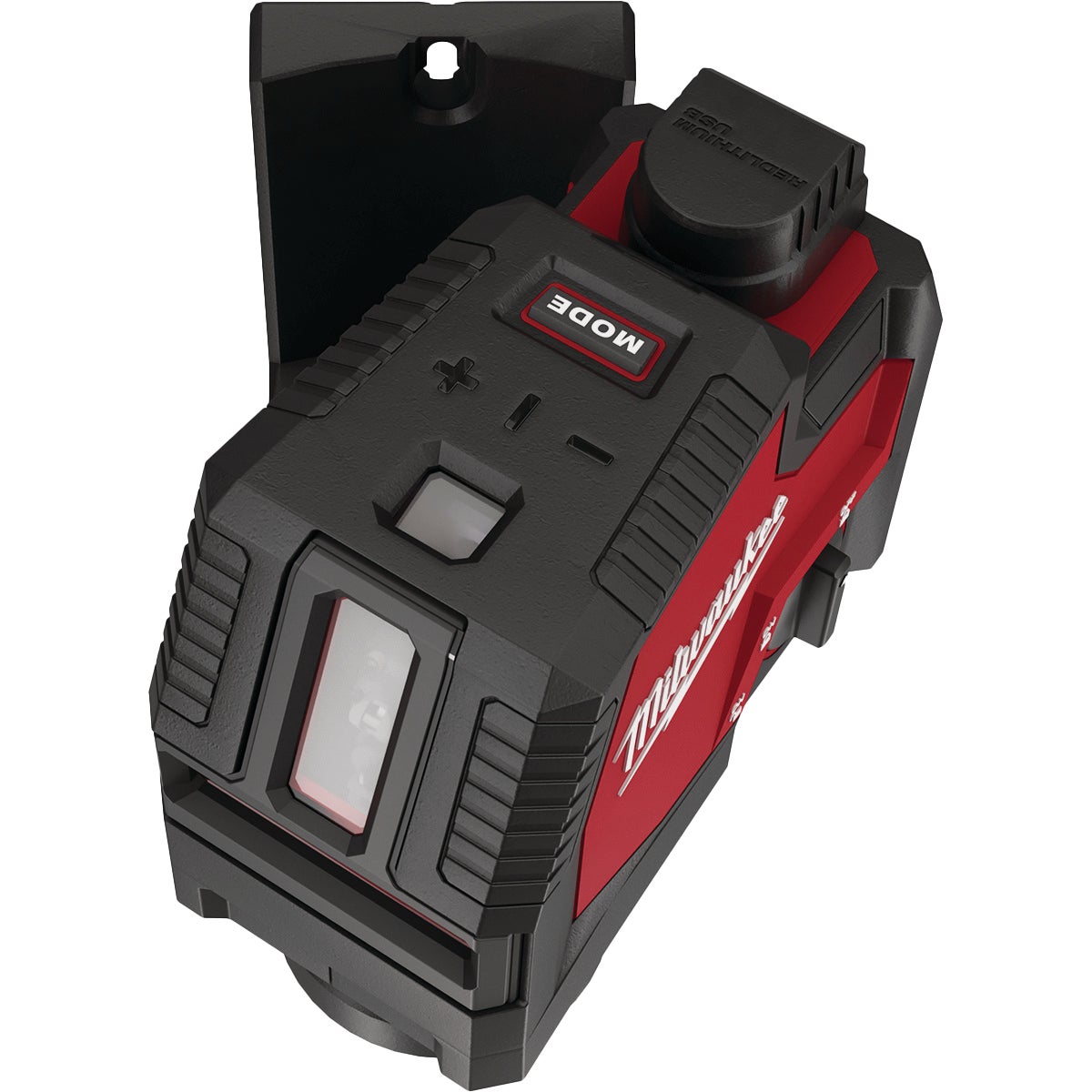 Milwaukee USB Rechargeable Green Cross Line & Plumb Points Laser Image 3