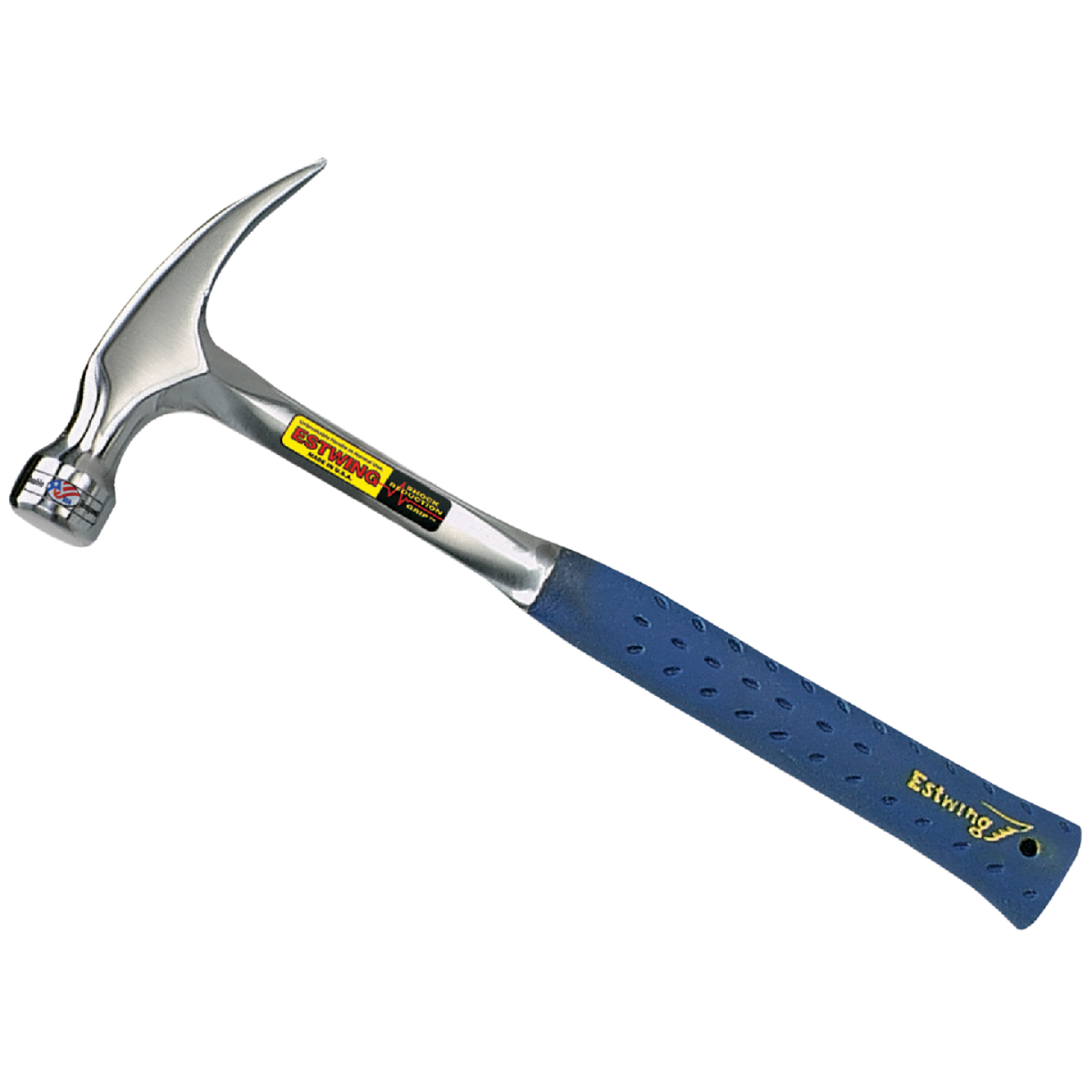 Estwing 16 Oz. Smooth-Face Rip Claw Hammer with Nylon-Covered Steel Handle Image 1