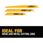 DEWALT Bi-Metal Reciprocating Saw Blade Set (16-Piece) Image 4