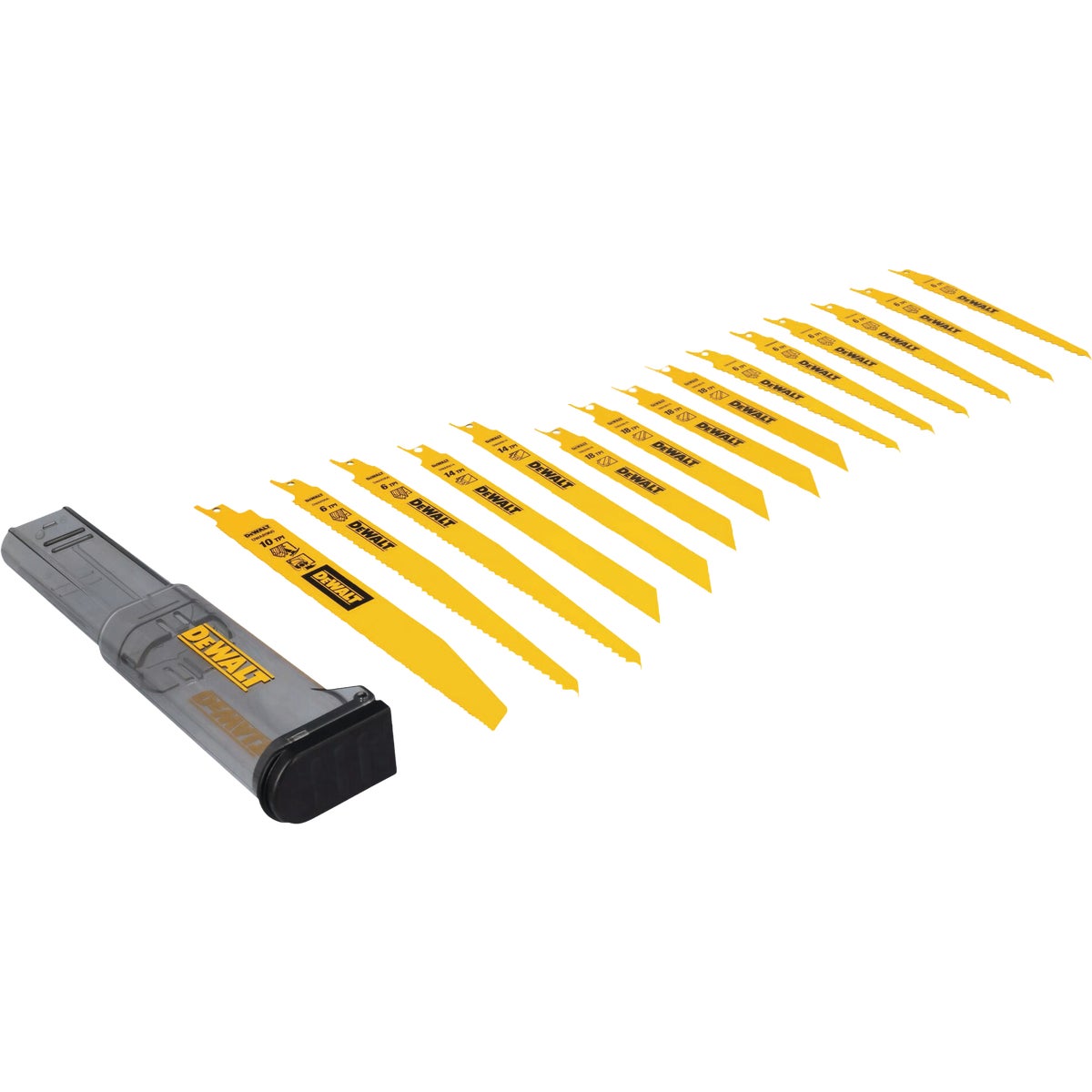 DEWALT Bi-Metal Reciprocating Saw Blade Set (16-Piece) Image 5