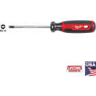 Milwaukee #2 x 4 In. ECX Cushion Grip Screwdriver (USA) Image 1