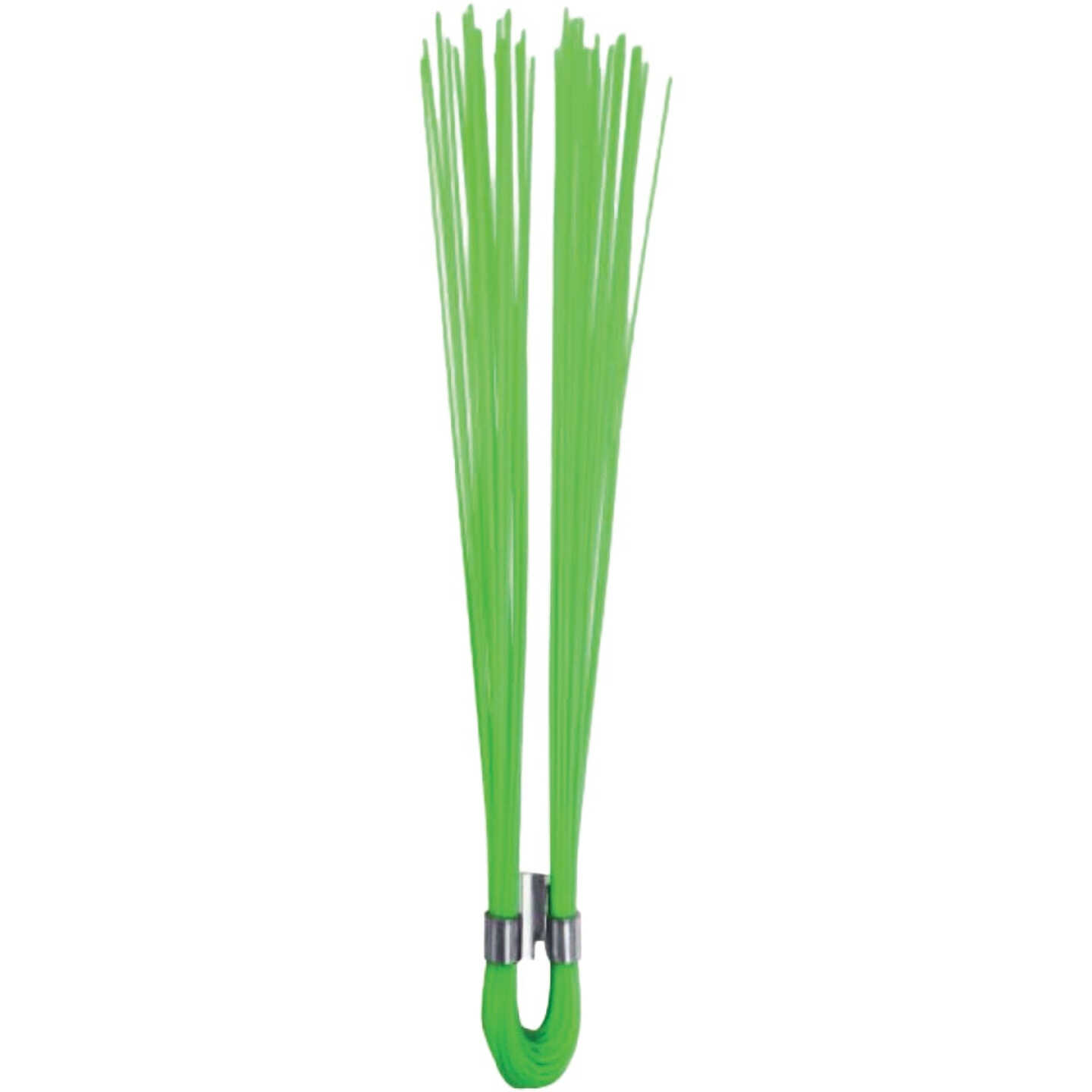 Site Pro Salamander 6 In. Dual-Crimp Stake Wisker Marker, Green Image 1