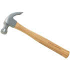 Do it Best 16 Oz. Smooth-Face Curved Claw Hammer with Hickory Handle Image 1