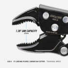 Channellock 5 In. Curved Jaw Locking Pliers Image 2