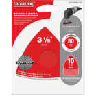 Diablo 80-Grit (Coarse) 3-1/8 In. Oscillating Detail Triangle Sanding Sheets (10-Pack) Image 1