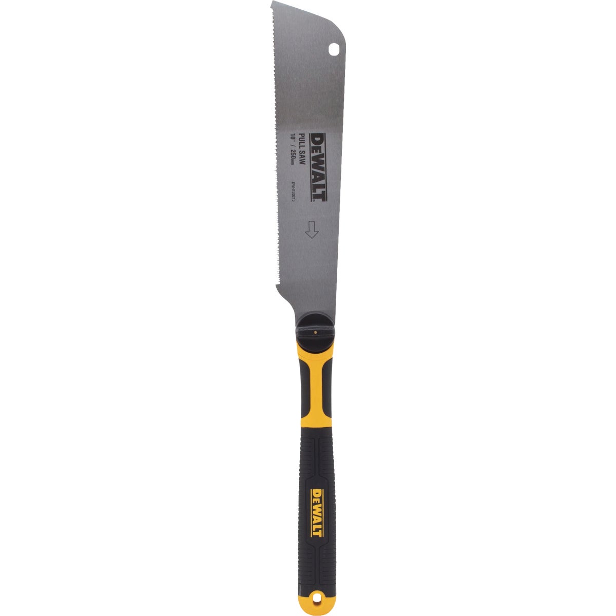 DEWALT 10 In. Flush Cut Single Edge Pull Saw Image 1