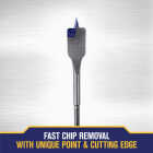 Irwin Speedbor 15/16 In. x 6 In. Spade Bit Image 4