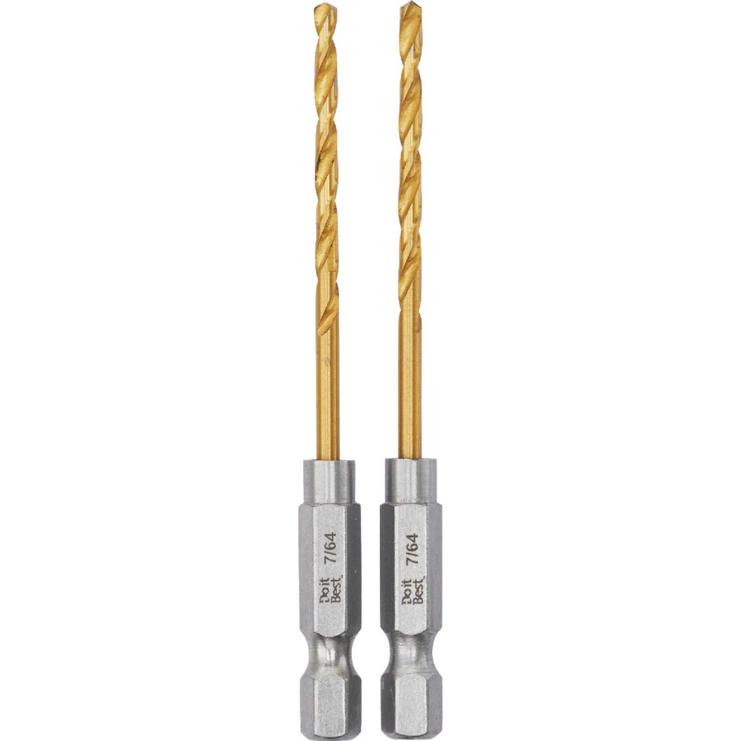 Do it Best 7/64 In. Impact Ready Titanium Hex Shank Drill Bit (2-Pack) Image 2