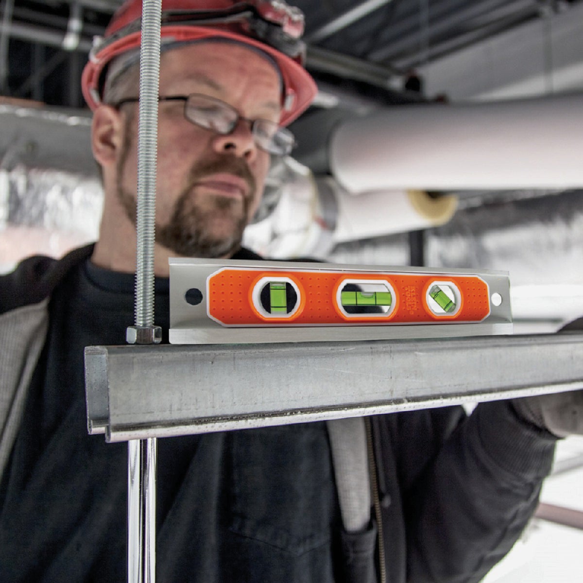 Klein 9 In. Aluminum Rare-Earth Magnet Torpedo Level Image 3