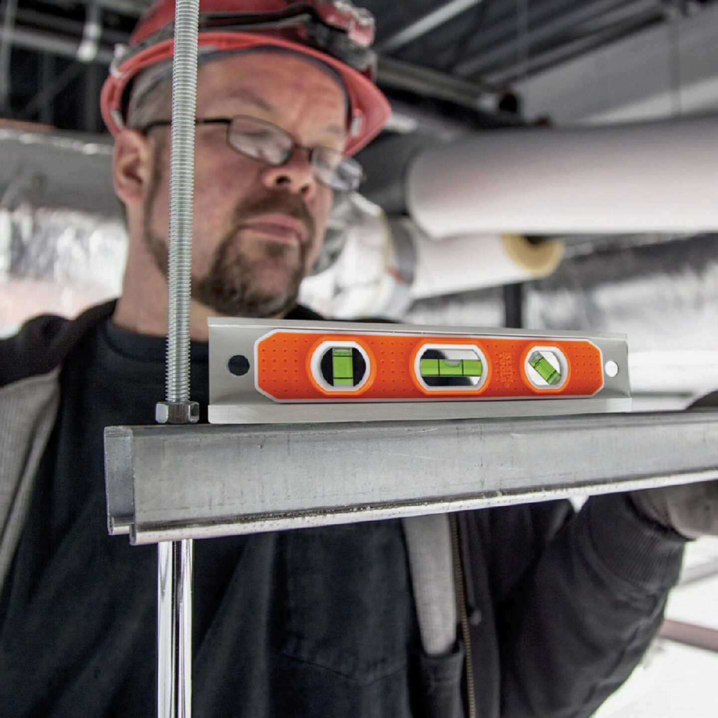 Klein 9 In. Aluminum Rare-Earth Magnet Torpedo Level Image 3
