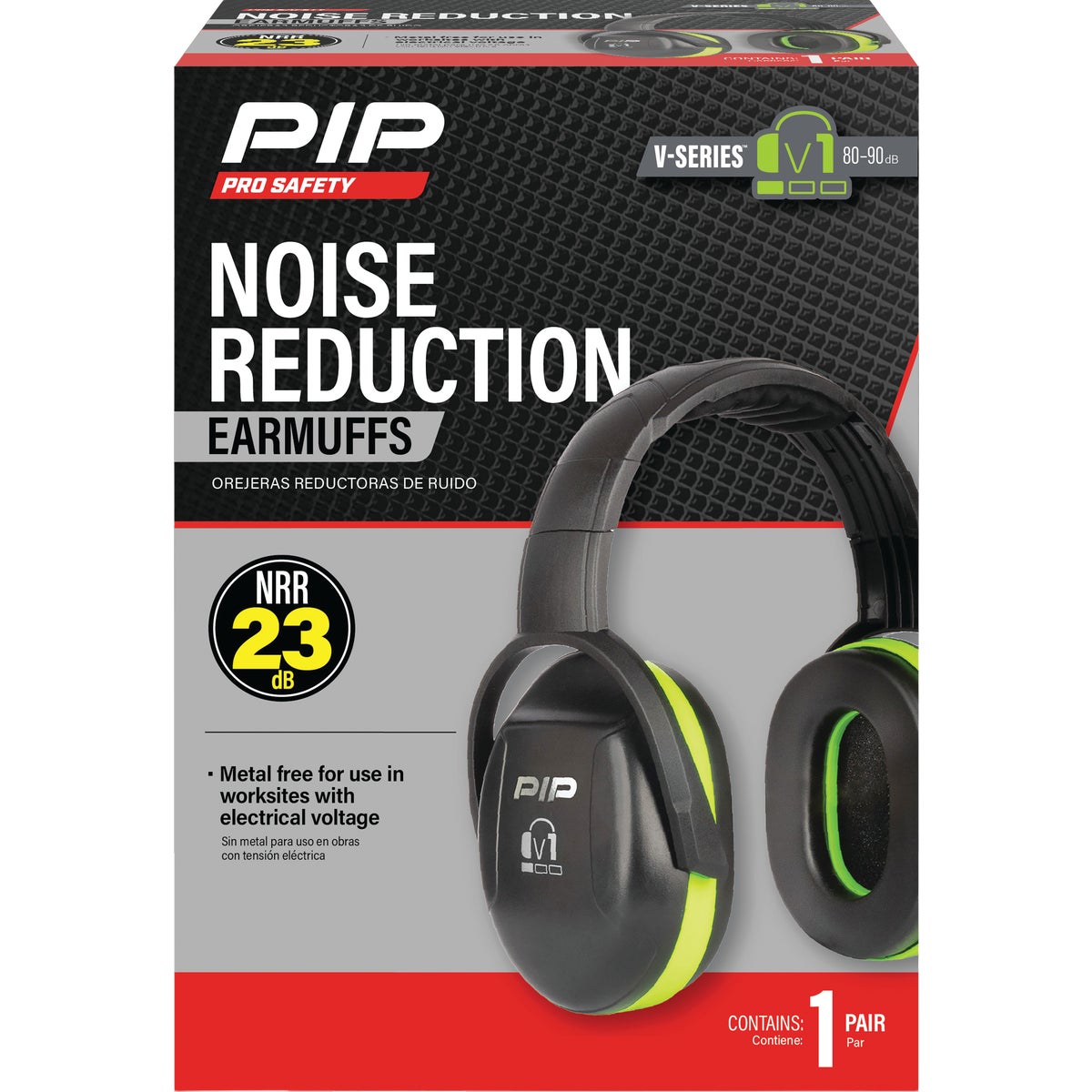 Safety Works 22 dB NRR Foldable Earmuffs Image 2