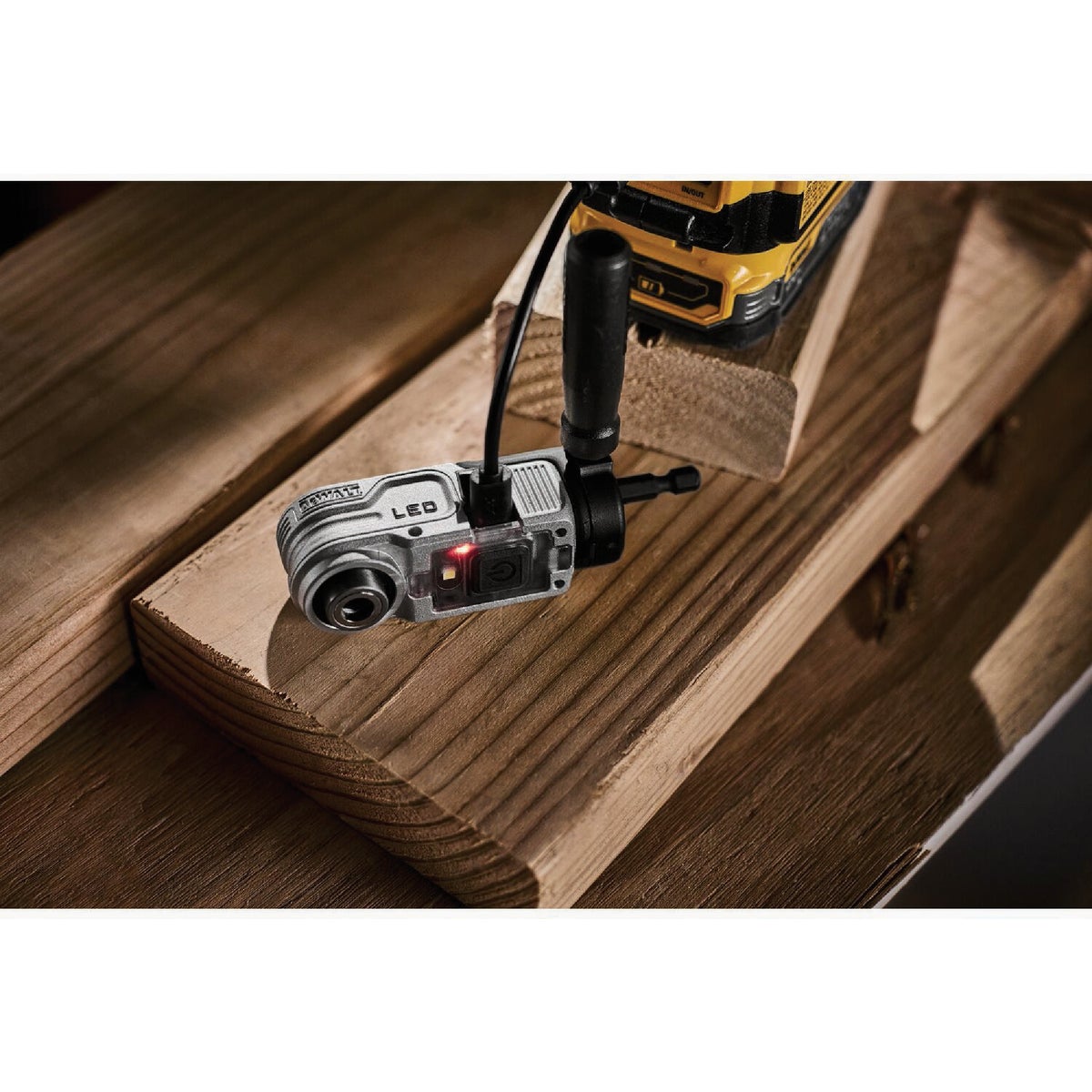 Dewalt Elite Series Lighted Right Angle Driver Attachment Image 4