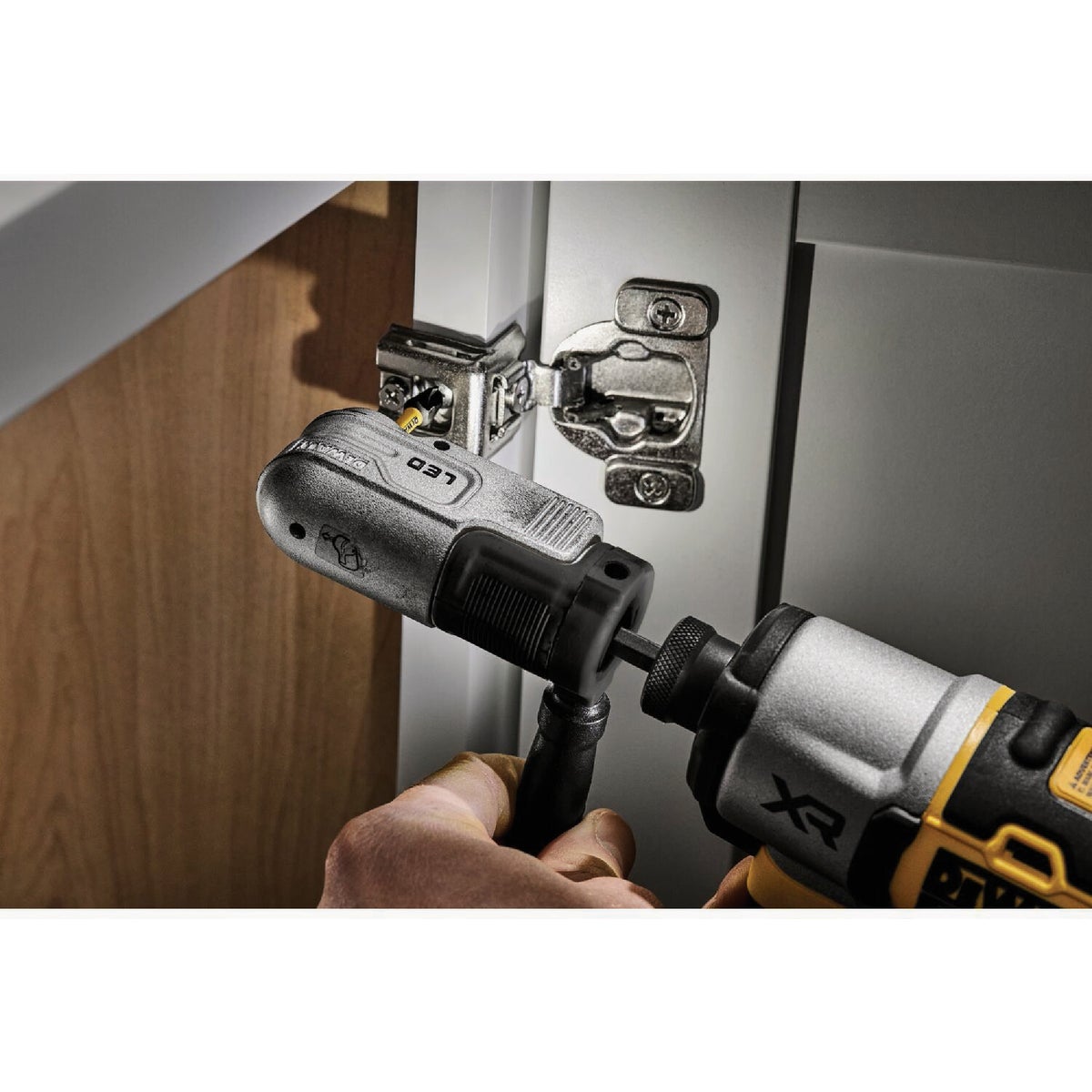Dewalt Elite Series Lighted Right Angle Driver Attachment Image 2
