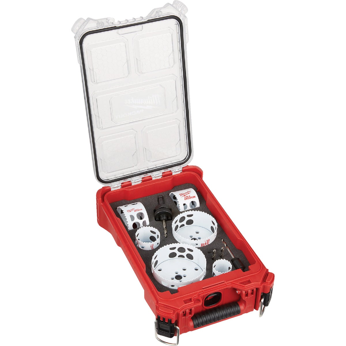 Milwaukee Hole Dozer Hole Saw Kit with Packout Case Image 5