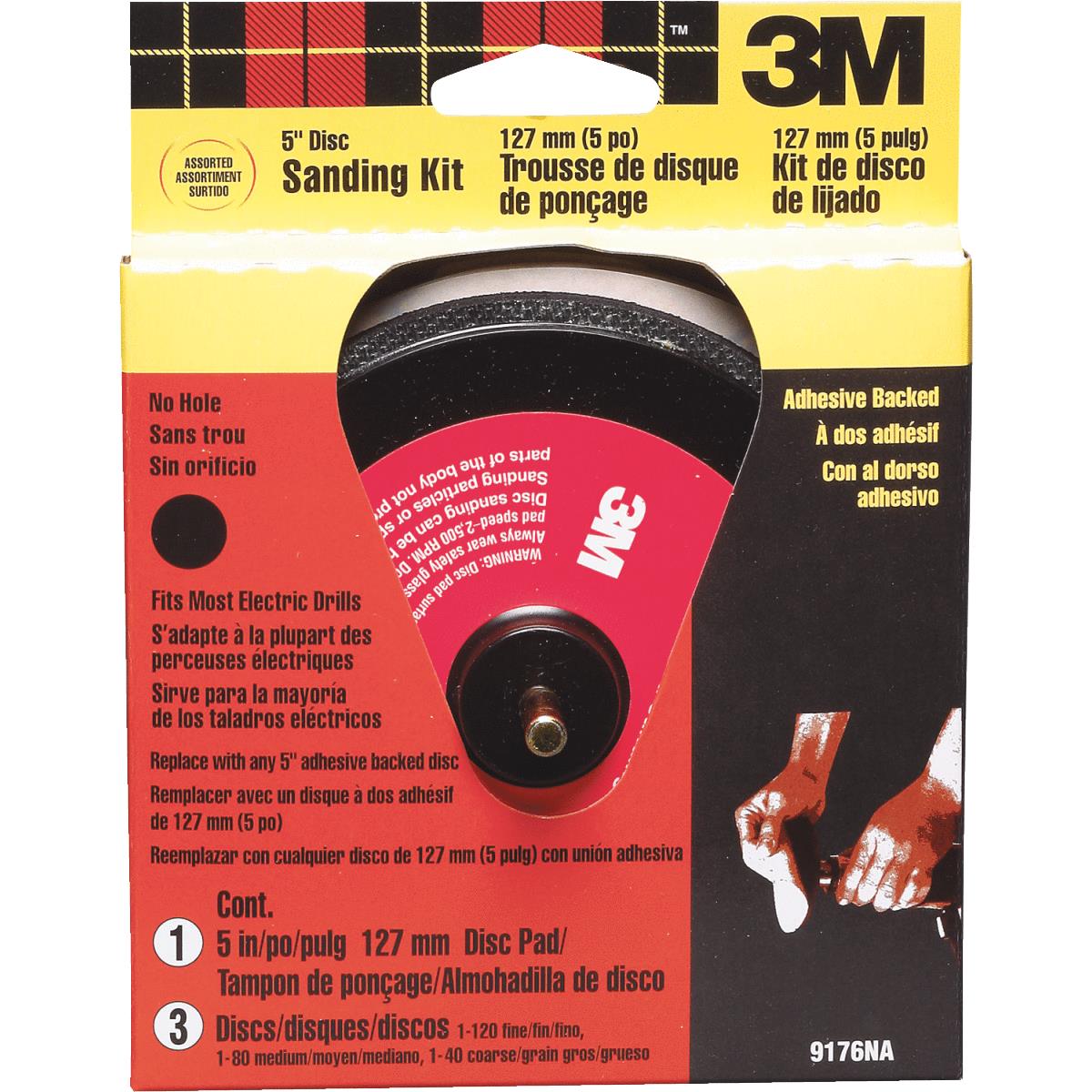 5" SANDING DISC KIT