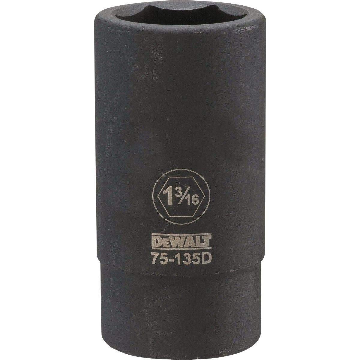 DEWALT 3/4 In. Drive 1-3/16 In. 6-Point Deep Standard Impact Socket