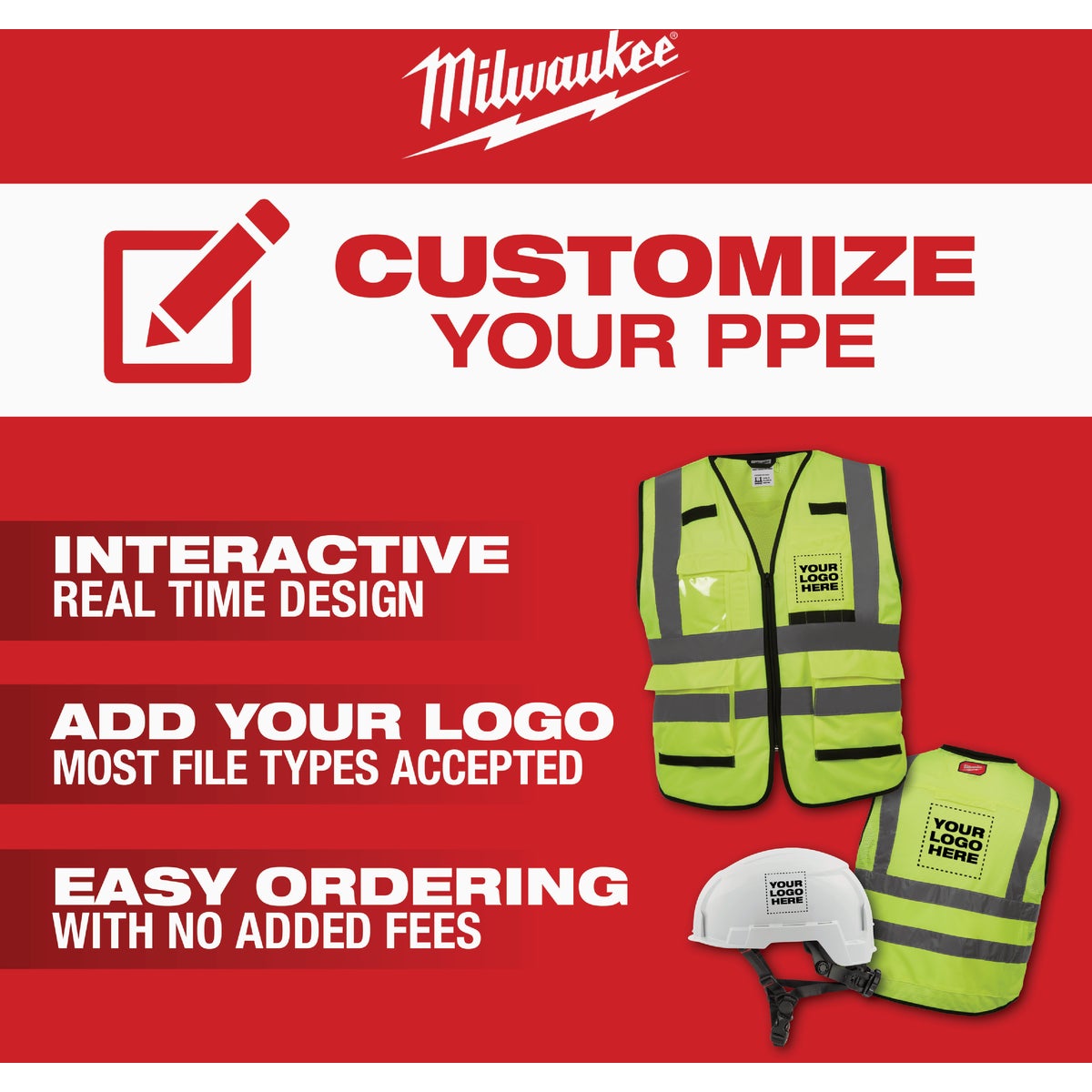 Milwaukee ANSI Class 2 High Vis Yellow Mesh Safety Vest, Small/Medium Image 2