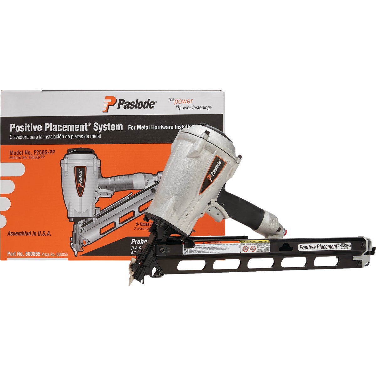 Paslode 1-1/2 In. x 0.148 In. Paper Tape Smooth Shank Heat Treated Brite Metal Connector Nail (800-Count) with Fuel Cell Image 4