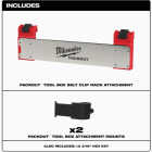 Milwaukee Belt Clip Rack Attachment for PACKOUT Tool Box Image 3