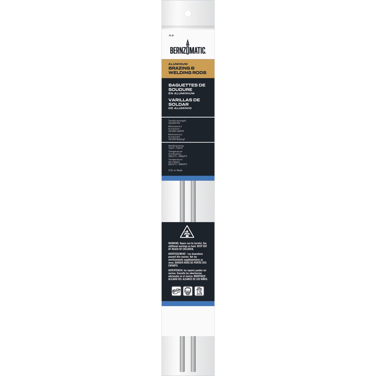 Bernzomatic Aluminum Welding and Brazing Rod (2-Pack) Image 1