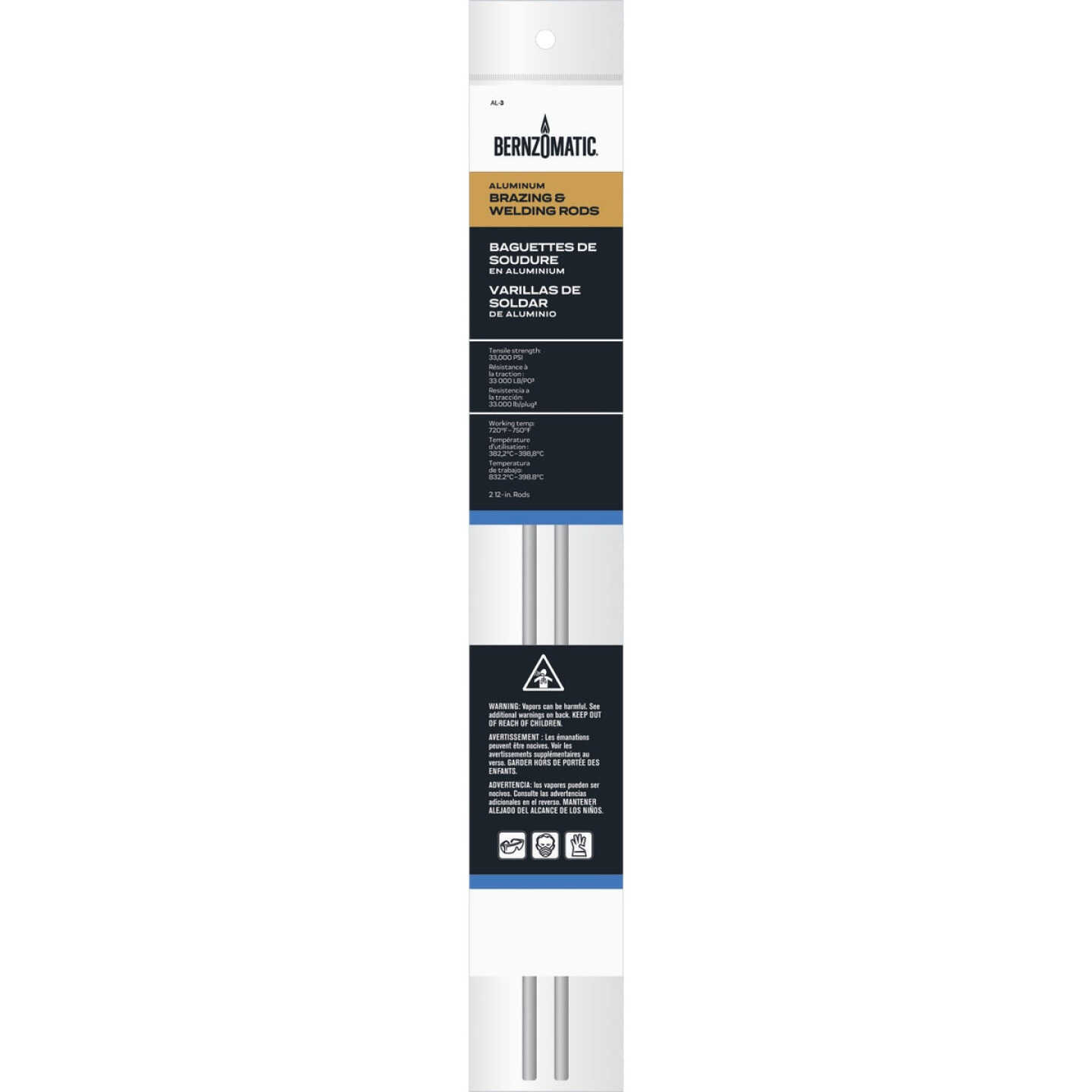 Bernzomatic Aluminum Welding and Brazing Rod (2-Pack) Image 1