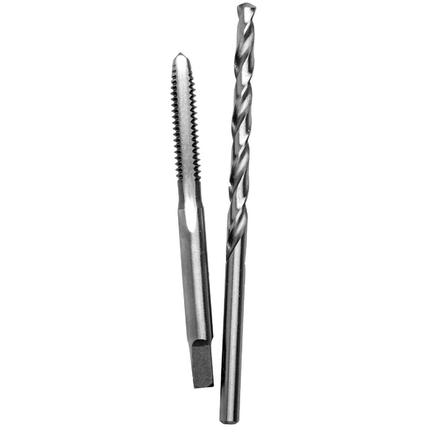 Century Drill & Tool 10-24 National Coarse Carbon Steel Tap-Plug and #25 Wire Gauge Drill Bit Image 1