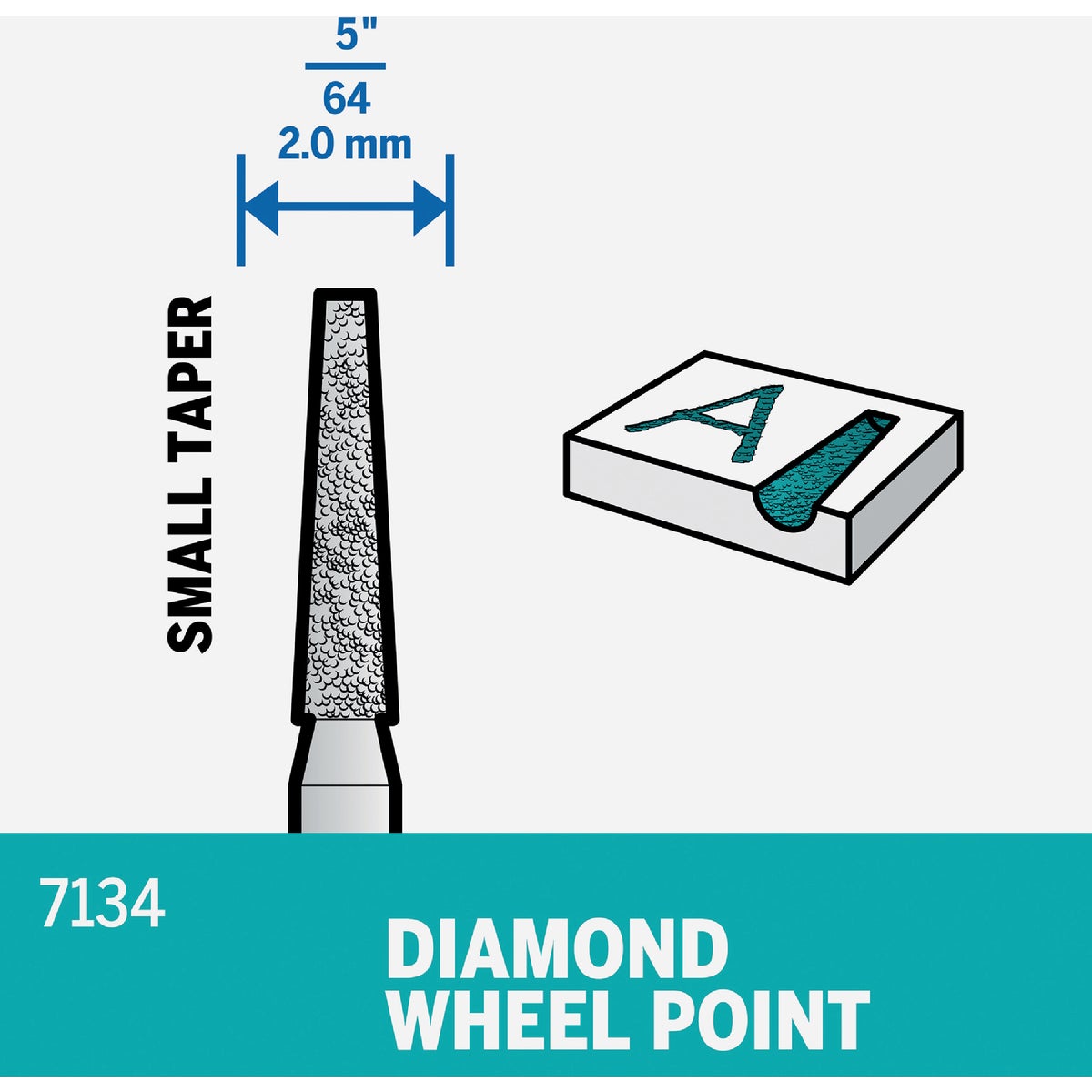 Dremel 5/64 In. Diamond Point Image 4