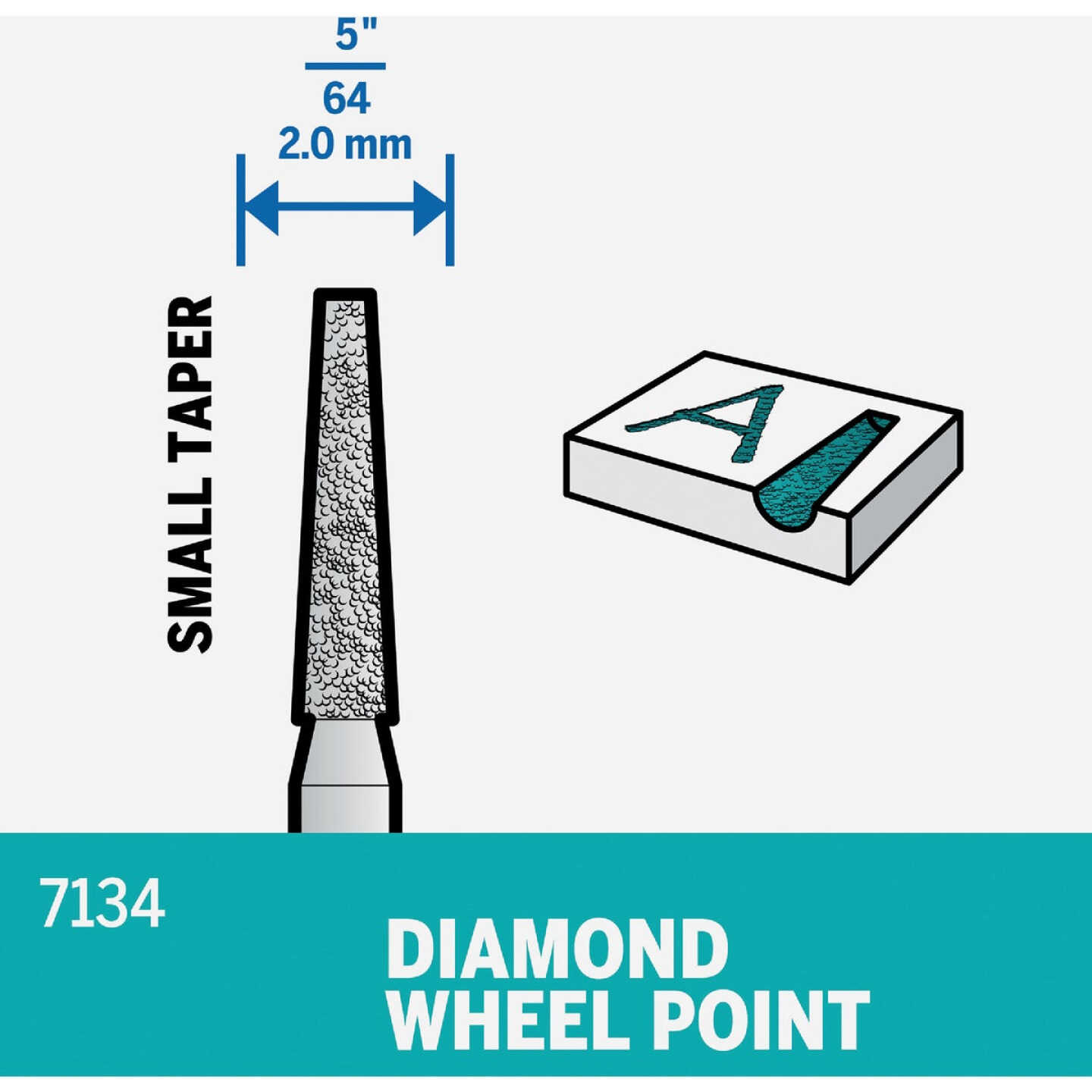 Dremel 5/64 In. Diamond Point Image 4