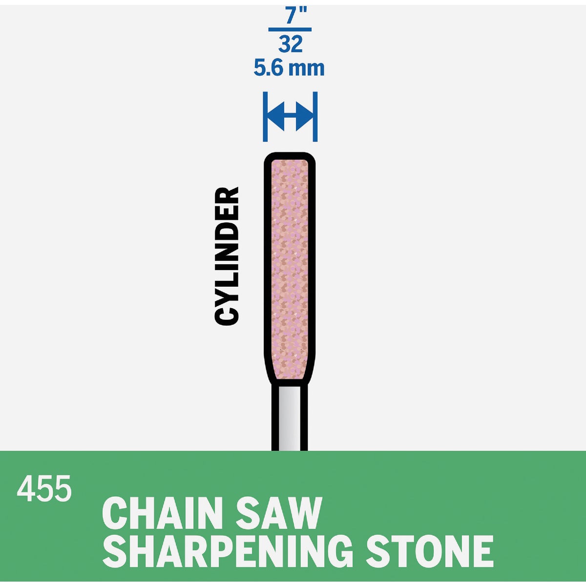 Dremel 7/32 In. Chainsaw Sharpening Grinding Stone Image 2