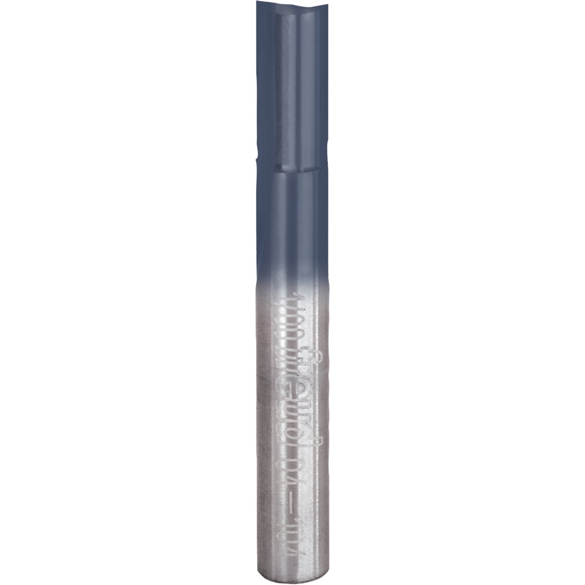 Freud 1/4 In. x 1/2  In. Double Flute Straight Router Bit Image 2