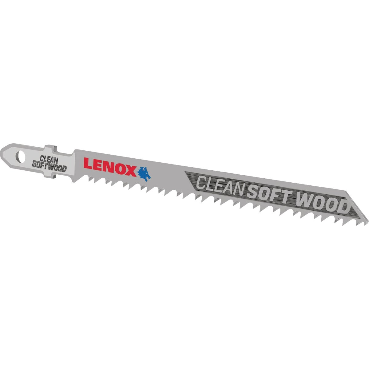Lenox 4 In. x 10 TPI T-Shank Jig Saw Blade for Clean Wood (5-Pack) Image 3