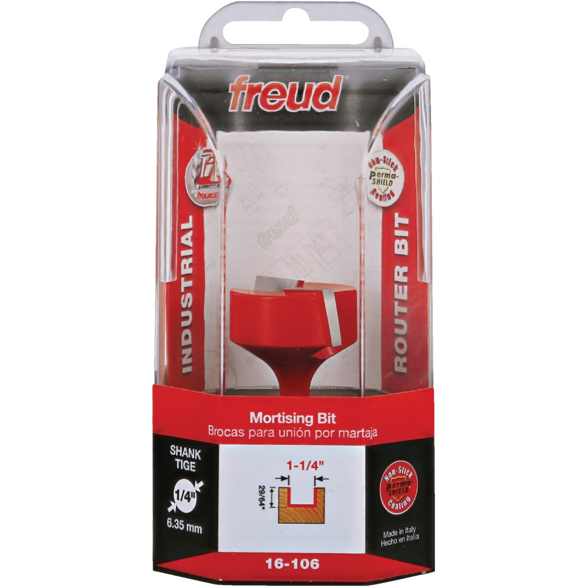 Freud 1-1/4 In. x 29/64 In. Spoilboard Surfacing & Mortising Router Bit