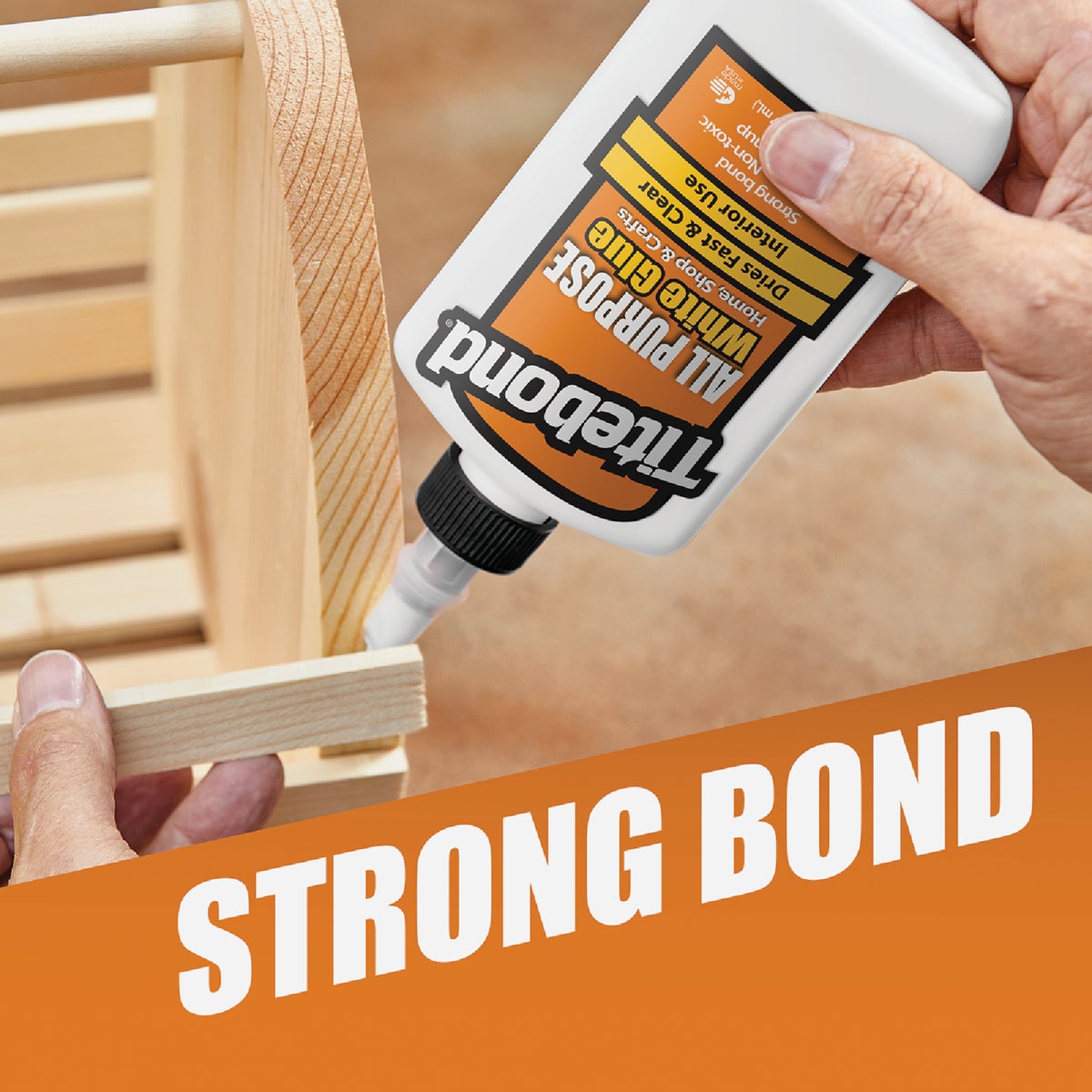 Titebond 8 Oz. White All-Purpose Glue Image 3