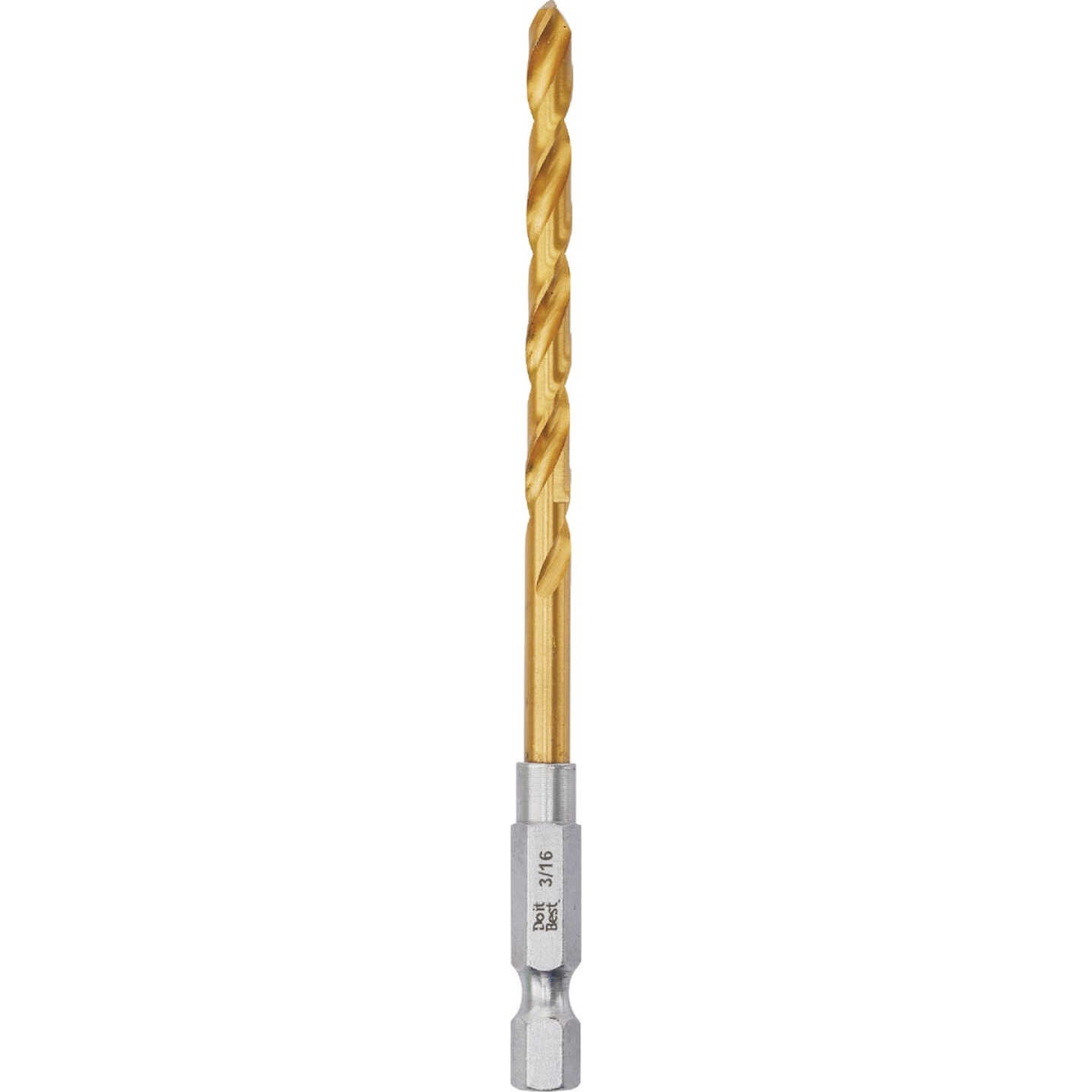 Do it Best 3/16 In. Impact Ready Titanium Hex Shank Drill Bit Image 2