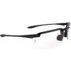 Crossfire ES4 Premium Shiny Pearl Gray Frame Safety Glasses with Clear Lens Image 1